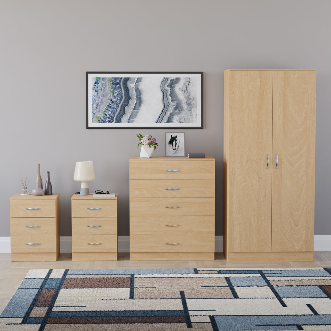 Maybery 4 Pieces Bedroom Set