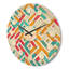 Horloge murale abstrait géométrique I-63891981