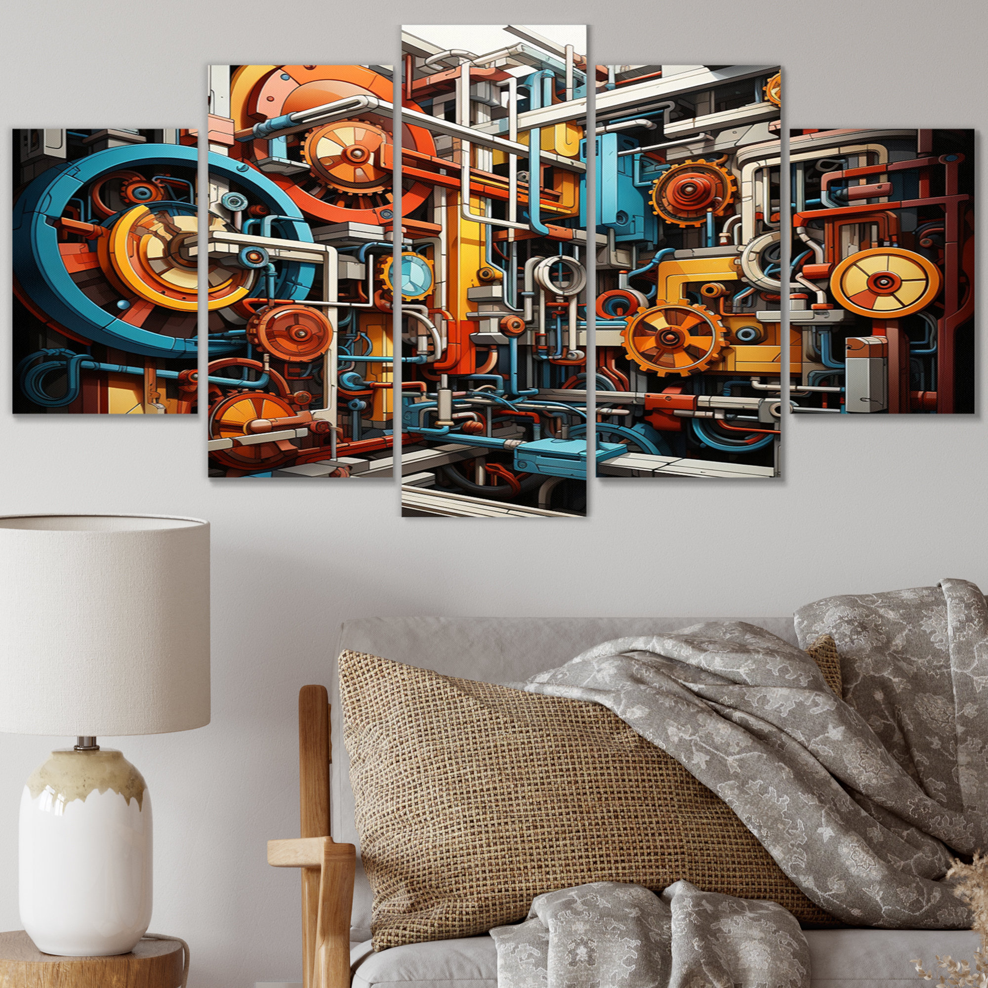 Photo inspiration: Visual Reference: Red Barrel Studio Constructivism Industrial Symphony Ii