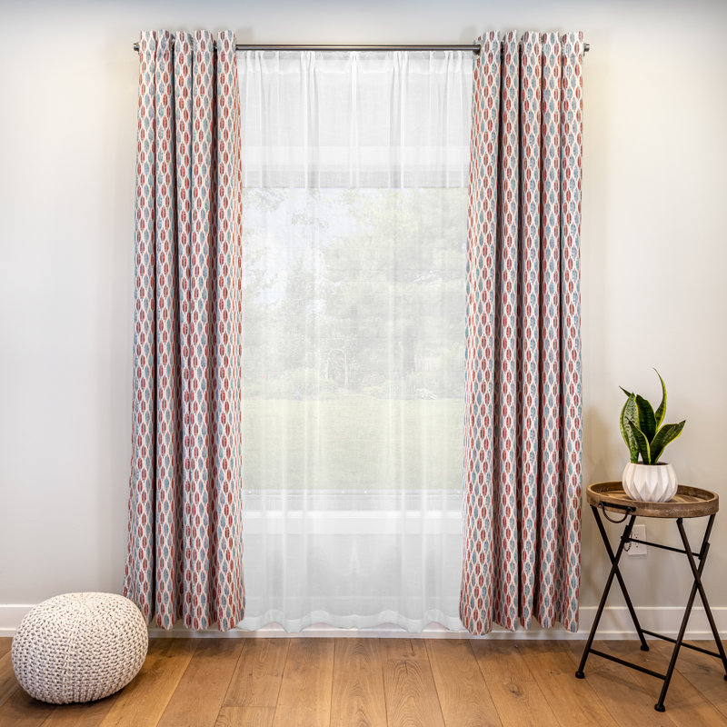 Paire de rideaux occultant et isolants avec œillets Supa, l 64 po x L 95 po