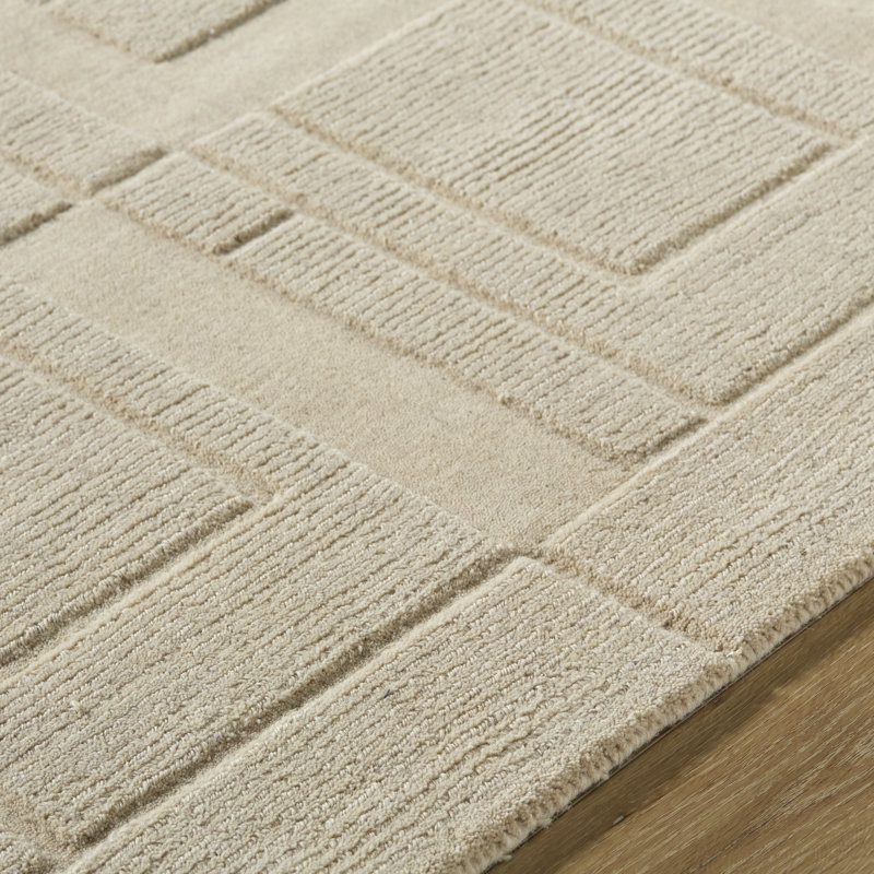 Frand Lloyd Wright Foundation X Surya Luxuries Handmade Rug, Rectangle 5' x 7'6"