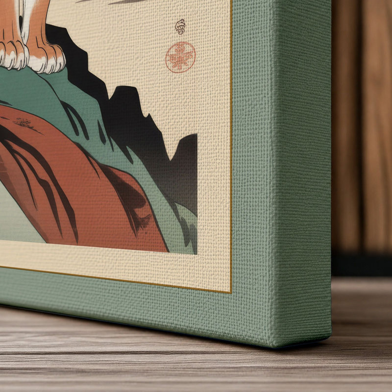 Print, 30x20 - 76.2 x 50.8 cm, Sage Border