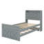Wooden Bed With Storage Headboard Including Electrical Outlets-114346478-114346479