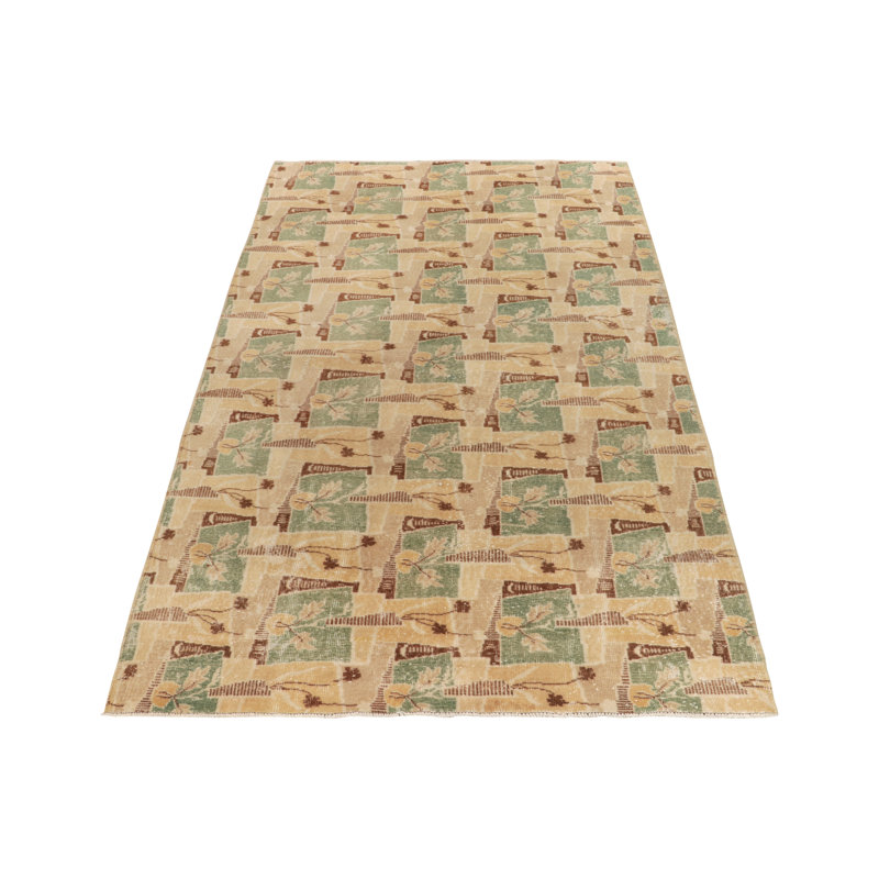 One-of-a-Kind 5'3" x 8'10" Hand Knotted Area Rug