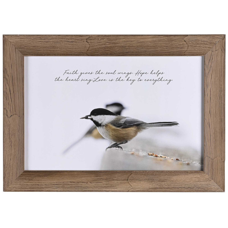 Single Picture Frame Print on Glass