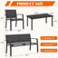 Ensemble de patio complet 4 pièces Arantxa-435213339