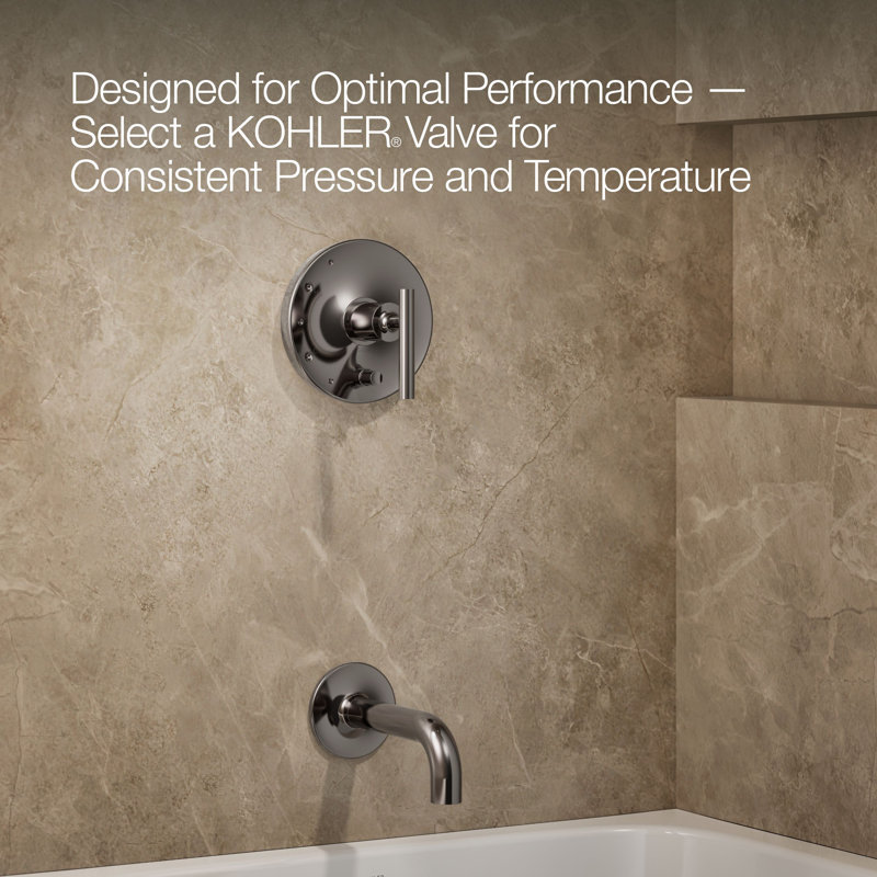 Purist Shower Faucet, Lever, Vibrant Titanium