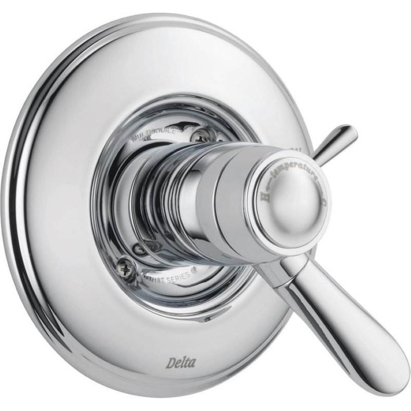 Garniture de robinet avec poignées leviers Lahara, Chrome