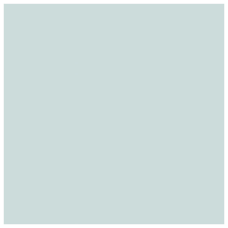 Coussins décoratifs à double face de couleur unie bleu clair, 20 po x 20 po
