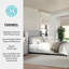 Lit plateforme tapissier Martha Stewart Kay-97967470-97967471