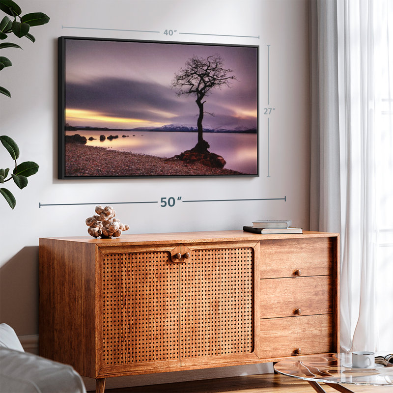 «Loch Lomond Tree Wall Art», H 27 po x l 40 po
