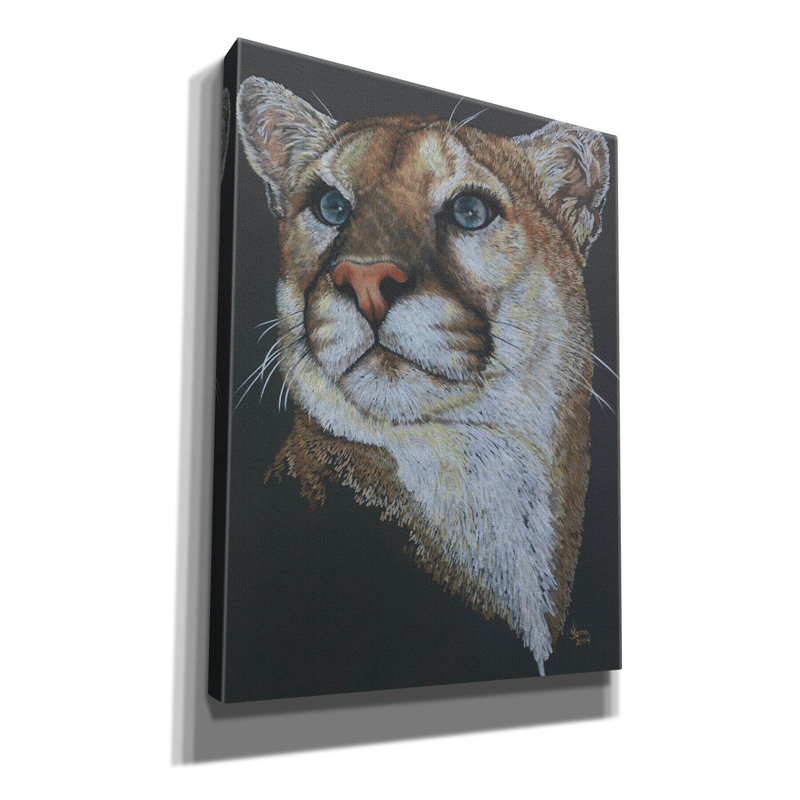 «Damacio Intense On Canvas» par Barbara Keith, reproduction, H 16 po x l 12 po x P 0,75 po