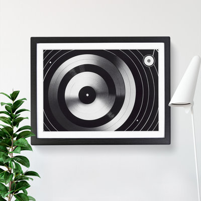 Expressive Vinyl Record - Single Picture Frame Print