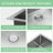 33" Farmhouse Apron Front Single Bowl Kitchen Sink 16 Gauge Stainless Steel Undermount Kitchen Sink with Bottom Grid-90597469-130942246