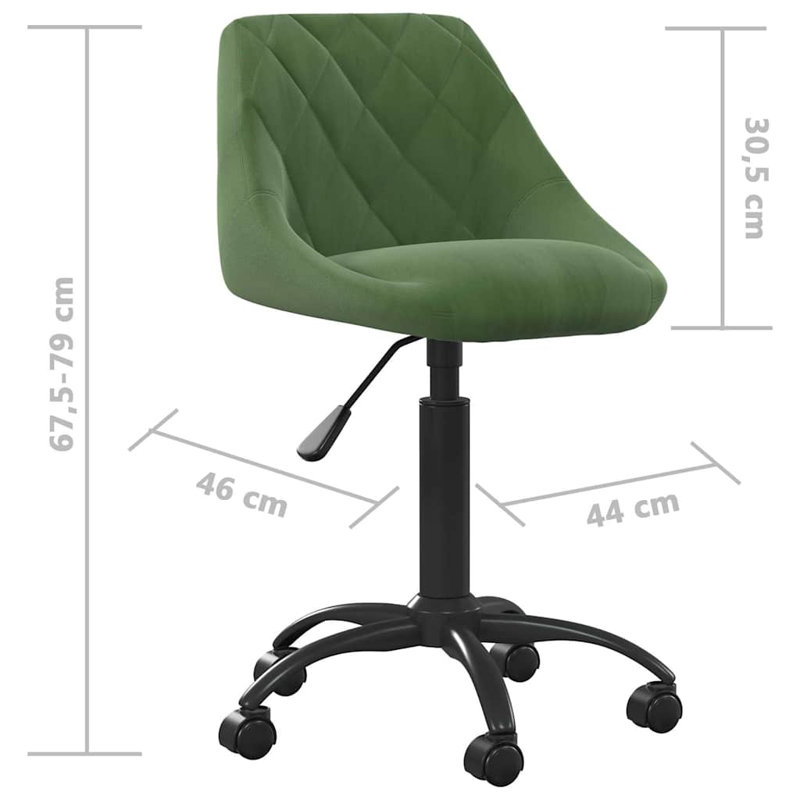 Side Chair, Dark Green, Dark Green