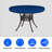 Heavy-Duty Multipurpose Round Patio Table Top Cover, Waterproof Outdoor UV-Resistant Table Cover