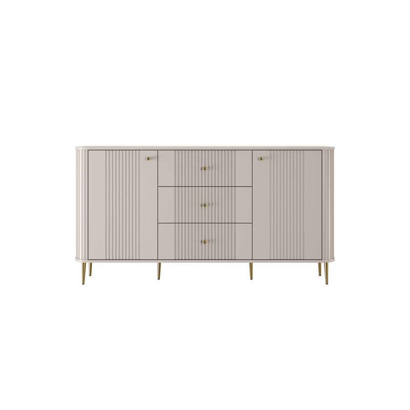 Dayzee Komoda 160 2d3sz - egs, Cashmere/Gold