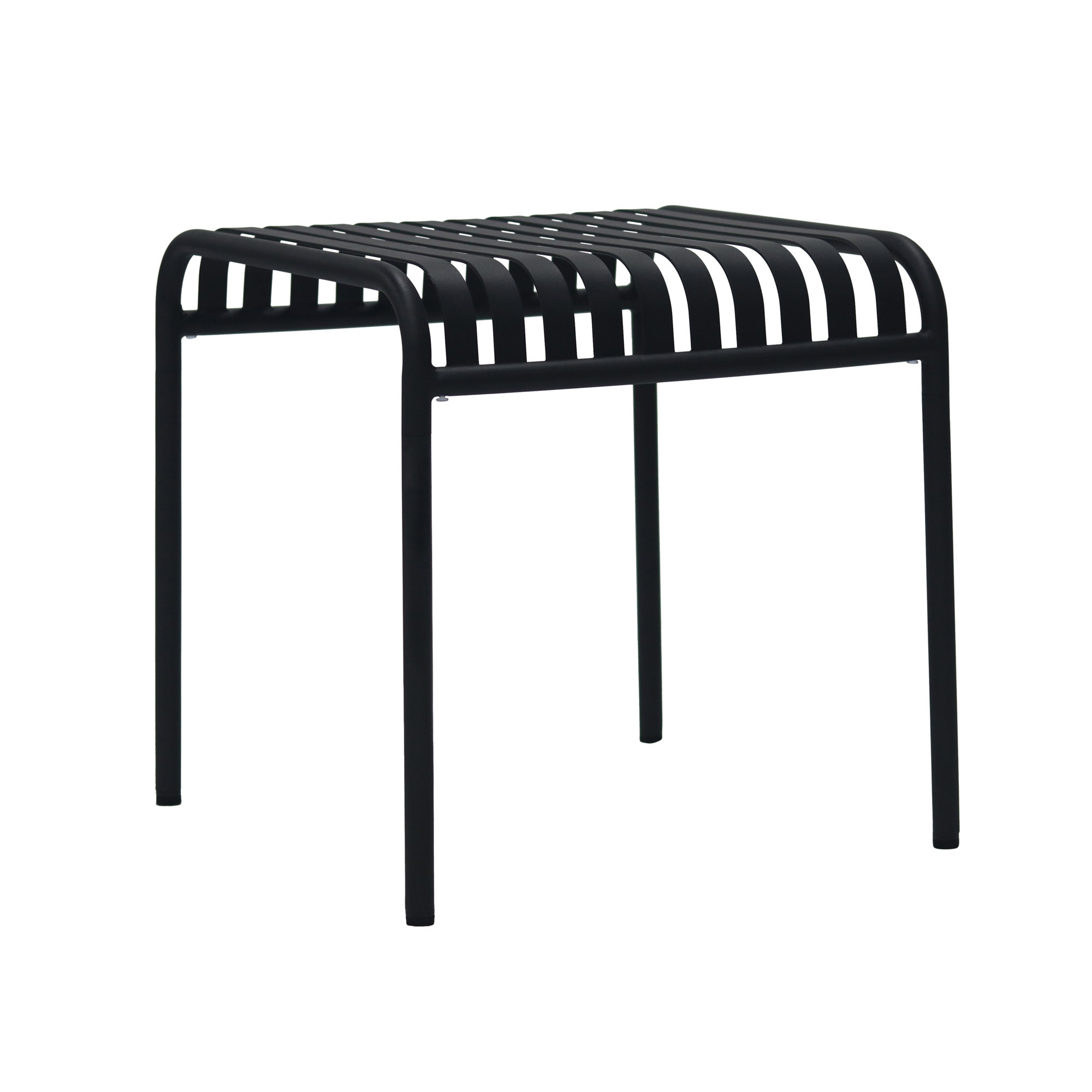 Winchester Outdoor Patio Side Table, Black, Black