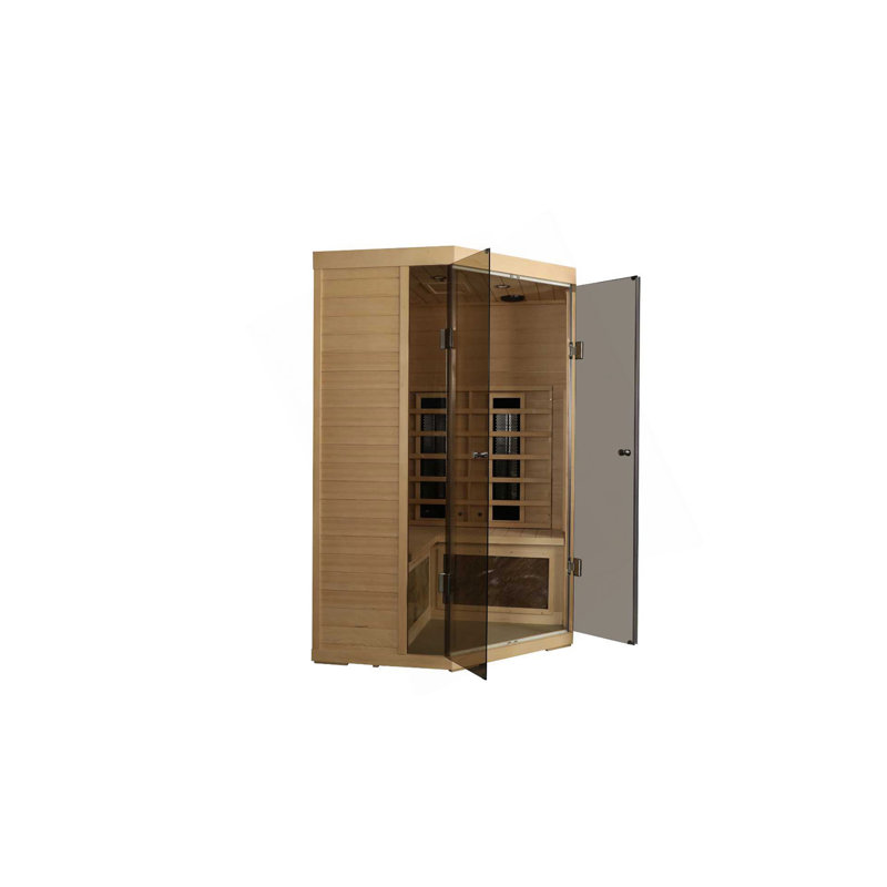 5-Person Hemlock Far-Infrared S Model Sauna