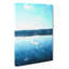 Red Kayak On A Lake In Sweden - Wrapped Canvas Painting-56666953