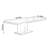 Ash Solid Wood Top Dining Table-99238436