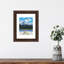 Warm Walnut Narrow Wood Picture Frame, Photo Frame, Art Frame-1061121502