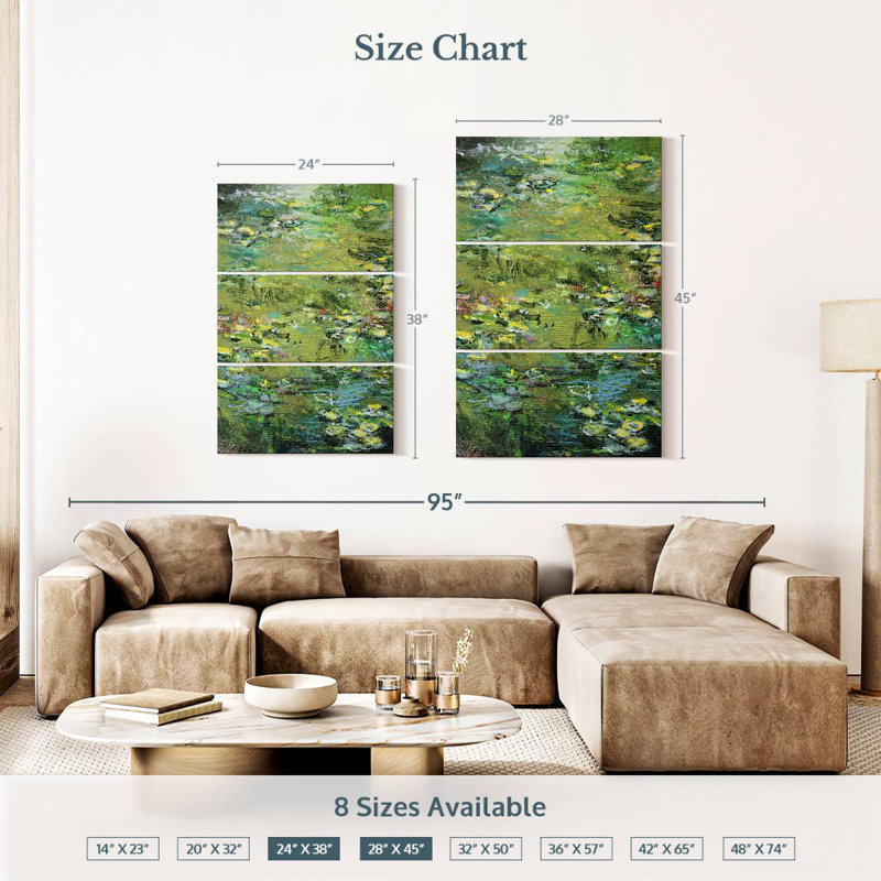 Avery Monet Monet Monet 50 40, 38" H x 24" W