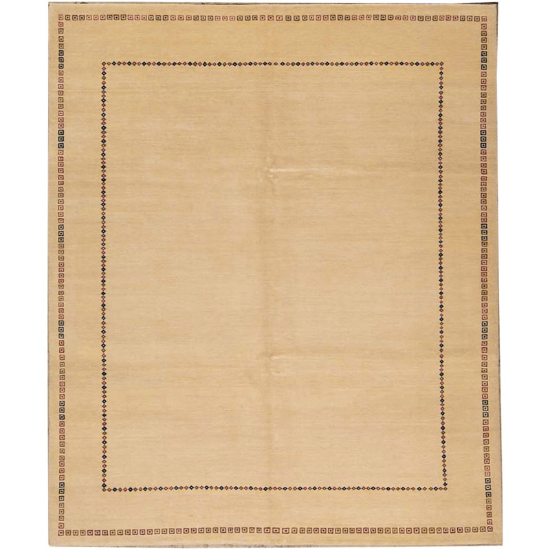 Wool Area Rug in Beige