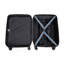 Bagage de cabine, valises à roulettes, valise de transport légère en ABS, bagage rigide, 20 pouces-129391650