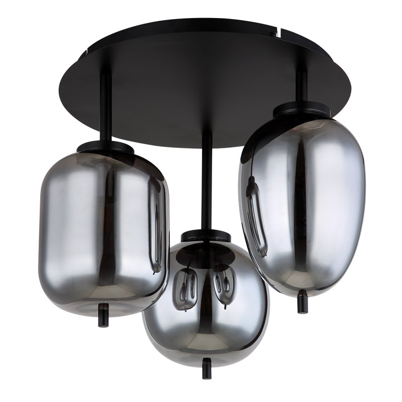 Mikasa Glass Flush Mount