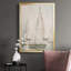 «Sail Scribble I», toile encadrée de qualité supérieure - prête à être accrochée-1232147949-1232147950