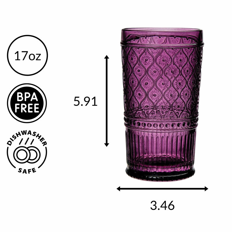 Claro Highball 17 oz, Mûre blanche