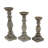 15'' H Wood Tabletop Candlestick-15517717