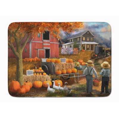 Moneak Memory Foam Non-Slip Bath Rug