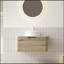 Meuble-lavabo flottant avec lavabo rond 30 po-813838920