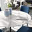 Lippa Round Artificial Marble Dining Table-715297988-715297990