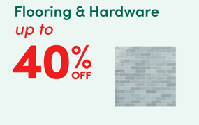 Flooring & Hardware Sale