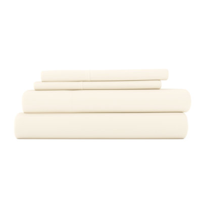 Ensemble de draps en microfibre doublement brossée 4 pièces Becky Cameron 1800 Series