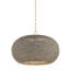 Penarth Pendant in Aged Brass