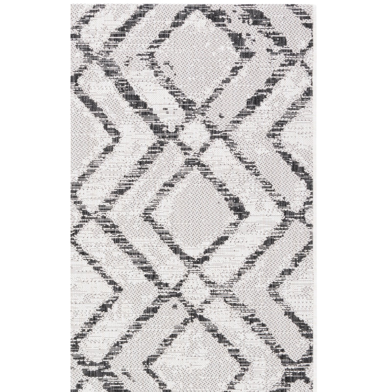 Courtyard Performance Geometric Indoor/Outdoor Area Rug, Rectangle 8' x 10'