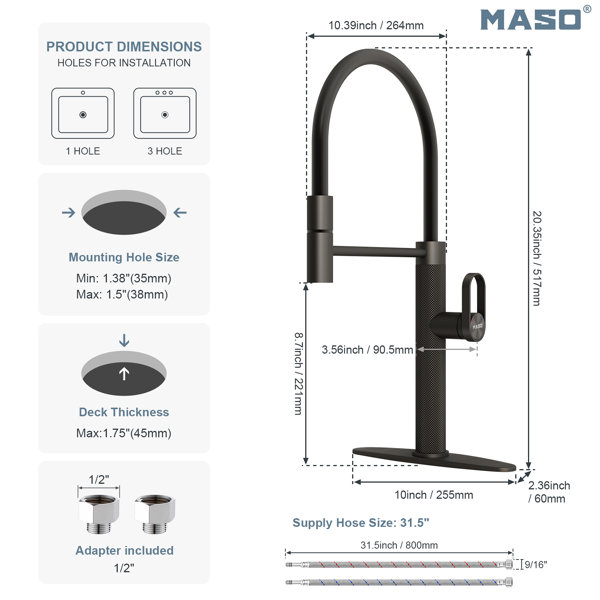 Dimensions du produit
