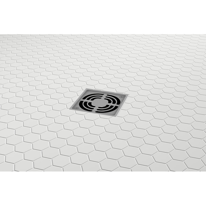 Source Fawn 11 in. x 11 in. Matte Porcelain Floor and Wall Tile (9.61 sq. ft./Case), Pure White
