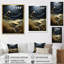 Knestaut Green Storms Dark Drama II, reproduction d'art sur toile-1691257582-1691257580