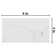 Classico Carrara 3" x 6" Ceramic MarbleLook Subway Tile
