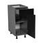 WITKITCHENS Cabitet à panneau ouvert avec portes l 12 po x P 24 po x H 34 1/2 po WALLKITCHENS -95325144-95325143