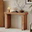 Console, bois de manguier, maison de campagne, 45 po pour entrée - Miel