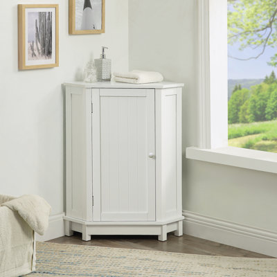 Armoire de salle de bain d'angle triangulaire pour une organisation efficace et une mise à niveau élégante de la salle de bain