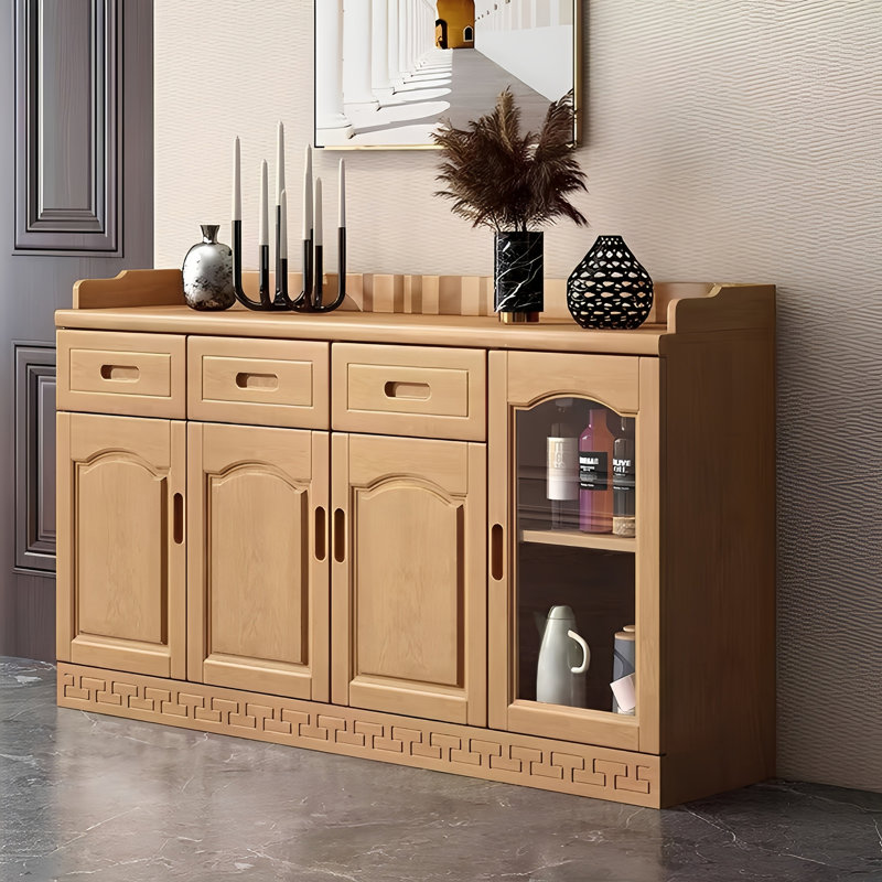 Buffet de 62,99 po Efren, Brun orangé