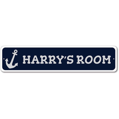Anchor Metal Sign