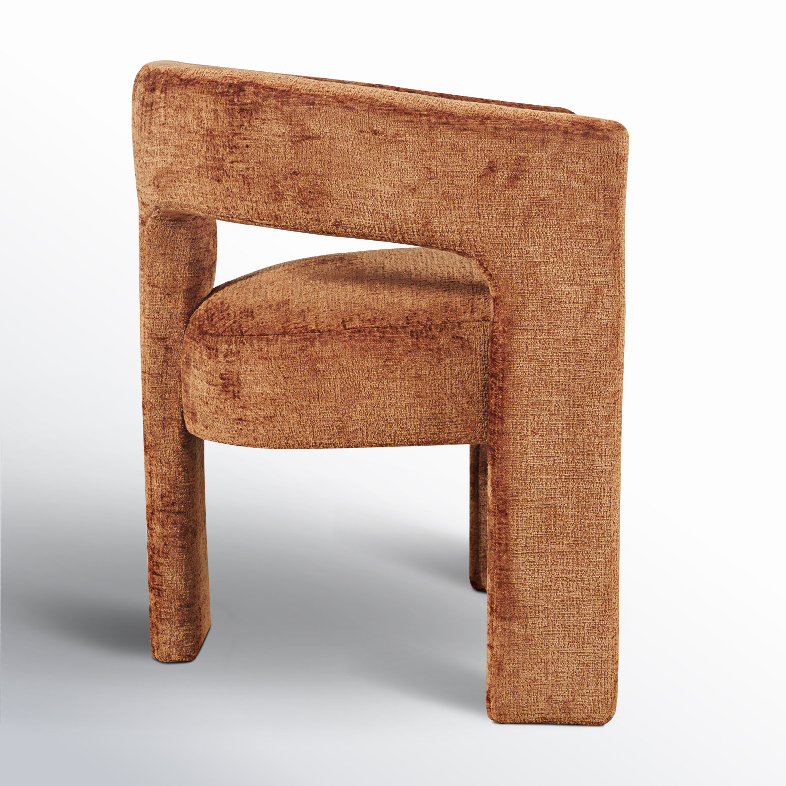 Darlington Dining Armchair, Gwen Rust Microsuede